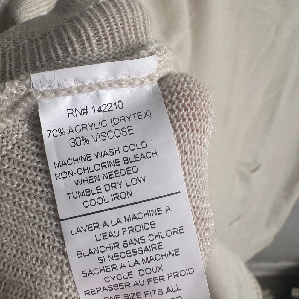 Mersea Catalina Poncho Sweater - Picture 10 of 11